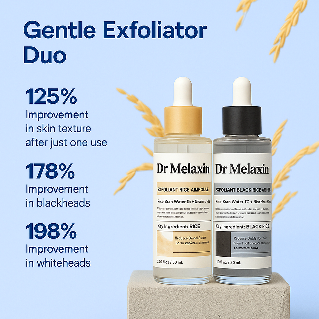 Rice Exfoliating Gentle Facial and Body Scrub